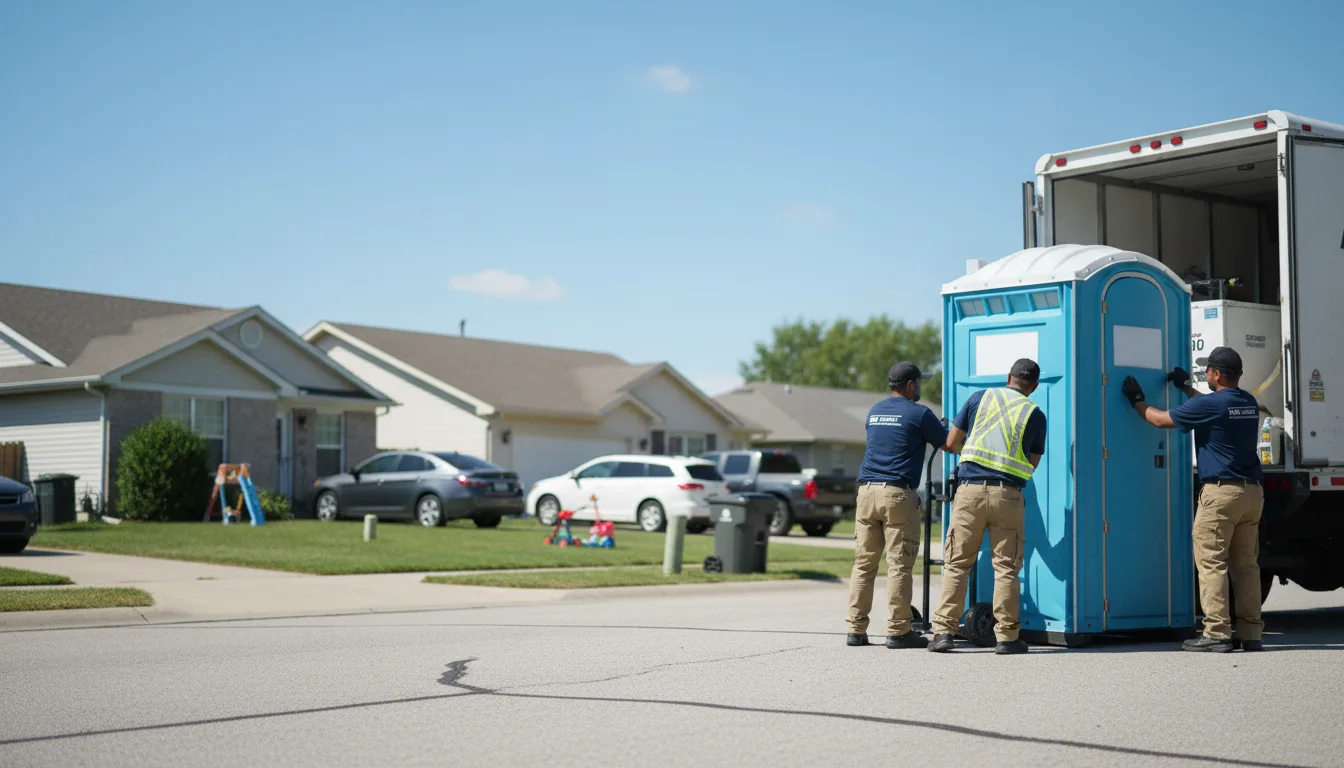 Standard Porta Potty Rentals in Waterloo, IL near me